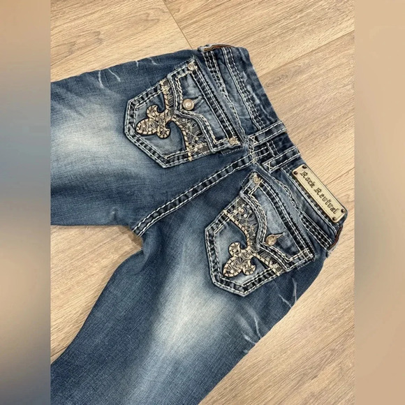 Rock Revival Berry Straight Stretch Jean size 28 by 31 inseam - Picture 10 of 13